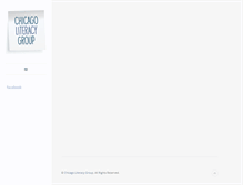 Tablet Screenshot of chicagoliteracygroup.com